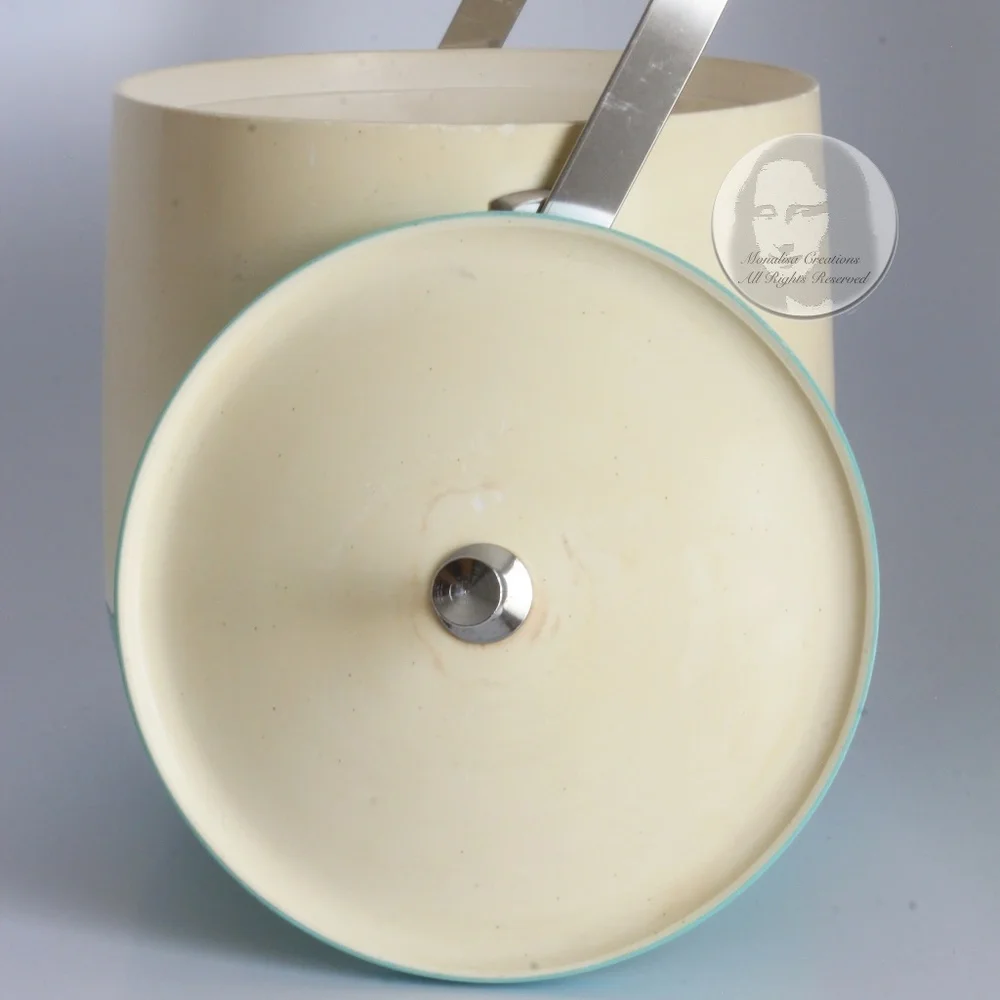 Mid Century Modern Ice Bucket Barware MCM Space Age Vintage 70s Home Decor